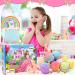 Organic Bath Bombs for Kids - Surprise Inside Princess Toys & Jewelry Set | Handmade Spa Gift for Girls - Perfect for Birthdays & Christmas - Buy Online on GoSupps.com