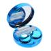 Solustre 1 set of colored contact lenses contact case transparent organizational container made of mirror film plastic container contact lens container constellation case