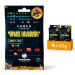 Powerbears Space Invaders gummy bears-20% fruit juice vitamins 6 fruity flavors (package with 4x50g) Space Invaders (6-fruit taste) 50 g (4-pack)