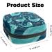 Portable Women's Binding-Up Bags | Menstrual Cup Pocket & Tampon Holder for Teen Girls | Oceanhai Blue Pattern - Buy Online on GoSupps.com