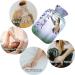 Naanle Lavender Hot Water Bottle - 1L Transparent Bottle for Menstrual Cramps Pain Relief & Heat Therapy - International Shipping Available - Buy Online on GoSupps.com