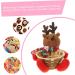 OFFSCH Santa Claus Snowman Candy Basket Christmas STO Xmas Wicker Basket Xmas Supplies Household Elder Baby As Shown 3 19X14X14CM - Buy Online on GoSupps.com
