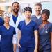 4 Pcs Retro Style Nurse Scrub Caps with Button and Sweatband - Adjustable Working Hats for Women - Buy Online on GoSupps.com