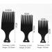 3 Pieces Afro Hair Pick Comb Smooth & Sturdy Wide Tooth Hair Pick Comb Plastic Hairdressing Styling Tool for Natural Curly Hair Style Black - Buy Online on GoSupps.com