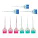 Lot De 9 Pinceaux Applicateurs De Teinture Pour Cheveux Pour Salon Pour M langer De Cheveux Pour Coiffure Pour Teinture Et