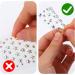 Buy 4 Sheets of Self-Adhesive Face Gems - Acrylic Crystal Rhinestones for Halloween & Festival Nail Art | 7 Unique Styles | International Shipping - Buy Online on GoSupps.com