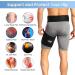 Adjustable Hip Support Neoprene Brace | Groin Wrap for Pulled Muscles | Thigh Compression Sleeve with Hip Strap | Sciatica Support for Men & Women | Non-Slip Design - Buy Online on GoSupps.com