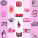 IOKUKI 35 PCS Pink Croc Charms for Girls Women - Aesthetic Shoe Decorations for Crocs, Clogs, Slides, Sandals - Pink Party Favors - Buy Online on GoSupps.com