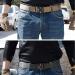 Ginwee 3 Pack Tactical Belt Set - Heavy-Duty Military Style Webbing Riggers Belt with Quick-Release Metal Buckle for Men - Buy Online on GoSupps.com