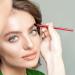 Eyebrow Brush Square Eyebrow Makeup Brush Professional Eyebrow Brush Soft Nylon Bristles Hairline Eyebrow Drawing Tool Wild Eyebrow Brush Eyebrow Beauty Tool for Brow Wax Red - Buy Online on GoSupps.com