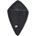 Homelevel 2x Terry Hair Turban with Button - 100% Cotton Quick Drying Hair Towels - Dark Blue & Light Gray - Perfect for Easy Hair Drying - Buy Online on GoSupps.com