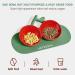 VETRESKA Non Slip Ceramic Cat Food Bowl | Tilted Feeding Bowls for Cats | Anti Vomiting Design | Wide Shallow Dish for Dogs and Puppies | Cherry - Buy Online on GoSupps.com