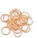 YAKA 1200pcs 10mm Gold Plated Open Jump Rings for DIY Jewelry Making - Bulk Connectors for Earrings, Necklaces, Bracelets, and More - Buy Online on GoSupps.com