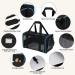 Zbrivier Soft Cat & Dog Carrier - Airline Approved, TSA Approved, Locking Zipper - Medium Black - Buy Online on GoSupps.com