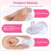 24 Pairs High Heel Protectors - Clear Shoe Cups for Grass & Uneven Floors | Perfect for Outdoor Weddings - Buy Online on GoSupps.com