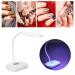 Anggrek LED Nail Lamp - Foldable Portable Nail Polish Dryer with Even Lighting & Eye Protection for Home & Salon Use - Buy Online on GoSupps.com