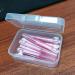 0.6 mm Interdental Brushes - Pink Tooth Cleaner & Floss Head | Retractable Toothpick for Effective Cleaning Between Teeth - 30 Pack - Buy Online on GoSupps.com