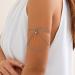 Xerling Simple Chain Tassel Arm Bracelet - Rhinestone Beaded Armlet Jewelry for Women - Boho Silver Upper Arm Band - Buy Online on GoSupps.com