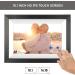 MARVUE 10.1 inch WiFi Digital Picture Frame with Touch Screen HD Display - 16GB Storage - Easy Sharing via Frameo App - Cloud Access - Black - Buy Online on GoSupps.com