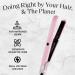 EVANYC Spectrum Far-Infrared Styling Iron - 1 Inch Ceramic Hair Straightener for All Hair Types Adjustable Heat Straightener & Curler - Buy Online on GoSupps.com
