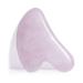Guasha Scraping Massage Tool  Rose Quartz Gua Sha Board - Traditional Scraper Tool for Anti-Aging - 100% Natural Pink Quartz Stone Guasha - Gasha Massage Stones by Sandine
