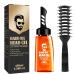 Hair Styling Gel with Comb - Long Lasting Fluffy Sculpting Wax for Men 2-In-1 Fast Build Salon Formula With Multifunctional Comb
