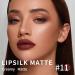 Boobeen Matte Lipstick Pencil - Full Coverage Velvet Lip Crayon Stick with High Pigment & Waterproof Formula for Women - Buy Online on GoSupps.com
