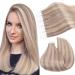 Ugeat tape extensions real hair blond highlights tape extensions real hair ashblond tape extensions real hair remy hair extensions 20 pieces 35 cm 40 grams #18/613 35 cm #18/613