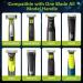 Replacement Heads for Philips OneBlade Trimmers - 2PCS | Compatible with QP2724 QP2730 QP2630 QP2520 QP2734 QP2834 | OneBlade 360 & OneBlade Pro Shaver for Men - Buy Online on GoSupps.com