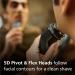Philips Electric Shaver 3000 Series - SkinProtect Wet & Dry Shaver for Men - S3342/13 - Deep Black with Pop-up Trimmer, Charging Stand, Travel Pouch - Buy Online on GoSupps.com