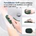 YEADMAME Silicone Body Scrubber - Sensitive Skin | Effective Dirt Removal | Army Green | Unisex Massage Tool - Buy Online on GoSupps.com