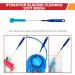 Reservoir Hydration Bladder Cleaning Kit - 6-In-1 Cleaner Set with Brushes, Tablets, and Carry Pouch - Buy Online on GoSupps.com