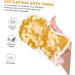 Beaupretty Loofah Glove Bath Towel Back Scrubber Bath Body exfoliator Lotion applicator mesh Bath Shower exfoliating Washing Sand Off mitt Bath Ball take a Bath Set Cleaning Gloves - Buy Online on GoSupps.com