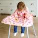 Bibetta Wipeezee Premium Baby Weaning Bibs | Waterproof Coverall Bibs for Toddler Boy Girl | Eco-Friendly & Durable | Pink - Yummy Treats - Buy Online on GoSupps.com