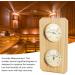 Sauna Thermometer Hygrometer | 2 in 1 Hygrothermograph with Golden Plate for Bathroom | Accurate Humidity & Temperature Measurement - Buy Online on GoSupps.com