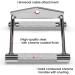 Yes4All Seated Row Double D Handle Cable Attachment  Double D Grip / Double Row Handle for Cable Attachment (Chrome) A. Double Row Chrome - Buy Online on GoSupps.com