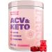 ACV Keto Gummies 1500 mg - Low Carbs Low Sugar Natural Apple Cider Vinegar Gummies for Energy Detox & Cleanse - Keto ACV Gummies for Women & Men - 60 psc Red