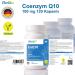 High-Dose Q10 Capsules - 120 Vegan Coenzyme Q10 - 100mg Per Capsule - Boost Vitality & Energy - Lab-Tested - 4-Month Supply - Buy Online on GoSupps.com
