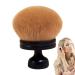 Pressed Powder Brush Loose Powder Brush Blush Brush Powder Makeup Brush Face Brush Makeup Brush Mushroom Head Nail Brush Fixing Powder Brush for Foundation Blush Bronzer and Powder black