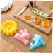 Alipis 16 Pcs Rice Ball Mold Baby Food Supplement Mold Bento Rice Ball Maker for Home Embossed Child 15X4CMx2pcs Assorted Colorx2pcs - Buy Online on GoSupps.com