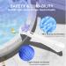 Toothbrush Replacement Heads for Oral-B iO Series - 10 Pack (5 Black + 5 White) | Compatible with iO 10 9 8 7 6 5 4 3 - Best Electric Toothbrush Brush Heads - Buy Online on GoSupps.com