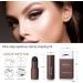 Eyebrow Stamp Waterproof Brow Kit Professional Eyebrow Powder Brow Stamp Shaping Kit 10 Reusable Eyebrow Stencils 2 Eyebrow Pen Brushes Dark Brown - Buy Online on GoSupps.com