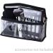 Transparent Makeup Bag | Cosmetic Bag & Toiletry Case with Zipper | International Shipping - Buy Online on GoSupps.com