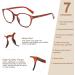 Okh Blue Light Blocking Glasses - Unisex Anti-Glare Computer & Gaming Glasses for Men & Women - Reduce Headaches & Eye Strain - Brown Round & Rectangle Frames - Buy Online on GoSupps.com