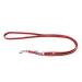 IDC Color & Gray adjustable leash with double snap hook 20 mm x 2.2 m red-grey Red-grey 20 mm x 2.2 m