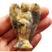 Lovionus89 Naturally Crazy Achache Guardian Angel Statue - Hand-Carved 5cm Healing Crystal Decor - Unique Crazy Agate Figure - Buy Online on GoSupps.com