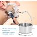 Buy Professional Metal Shaving Stand Bowl Set | Stainless Steel Shaving Brush Holder - International Shipping Available - Buy Online on GoSupps.com