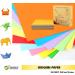 24lb 10x10 Inch Handmade Origami Paper - 10 Assorted Colors - 100 Sheets - Ideal for Kids, School, DIY, Arts & Crafts - Buy Online on GoSupps.com