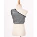 KKmeter Kids Girls One-Shoulder Sequins Dance Crop Top Performance Tank Vest 9-10 Black - Buy Online on GoSupps.com