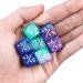 24-Piece Starry Sky Dice Counters Set for MTG CCG Card Game - Buy Online on GoSupps.com